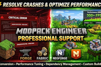 create fix optimize minecraft modpacks forge fabric spawn minecraft developer