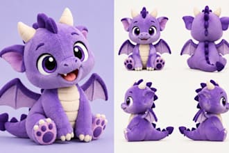 create custom plush mascot for your brand or character