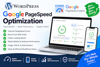 optimize google pagespeed and improve wordpress website performance