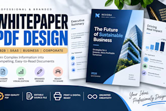 design whitepaper pdf business report case study lead magnetand pdf brochure