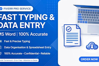 do fast typing work and data entry in ms word