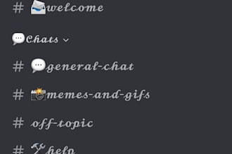 design discord or make servers