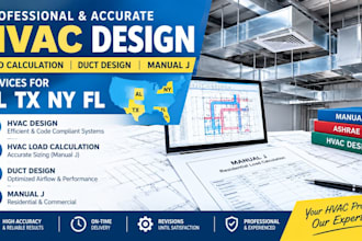 do al tx ny fl hvac design hvac load calculation duct design manual j