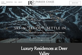 build squarespace vacation website vacation rental website airbnb travel website