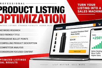 seo amazon listing optimization amazon product listing description
