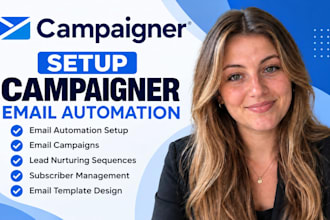 setup campaigner email automation campaigner email campaigns lead nurturing