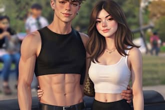 shoutout on ig, youtube and tiktok your selfie in crop top