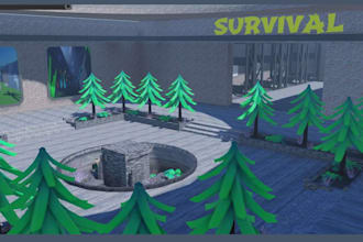 design roblox survival map adventure environment simulator roblox map builder