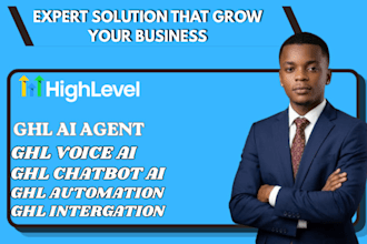 build gohighlevel ai agents, voice ai, chatbots and automation