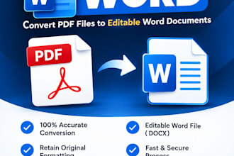 convert PDF to word PDF to excel and retype documents