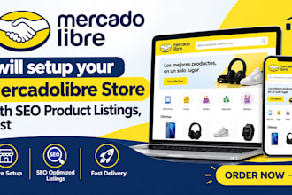setup mercado libre store, mercado libre seo wining product listing