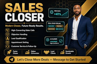 be commission based IT sales closer sales representative b2b sales agent