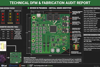 design usb midi controller pcb, audio hardware and electronic circuits