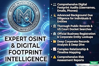 perform a digital safety osint investigations