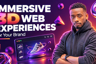 create immersive 3d web experiences for your brand