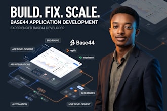 base44 app development base 44 expert base 44 bug fixing specialist