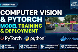build and deploy python computer vision models with pytorch