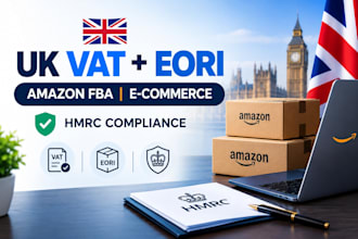 handle UK vat registration eori and hmrc compliance for your business