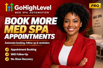 build gohighlevel appointment booking automation for med spas
