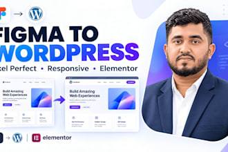 convert figma design to wordpress website