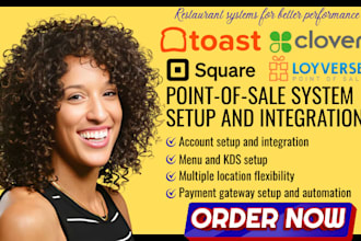 setup custom toast pos website square pos shopify cro clover pos api integration