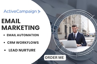 setup activecampaign email automation lead nurture CRM workflow