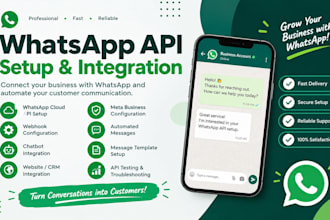 et up whatsapp cloud API and whatsapp business automation
