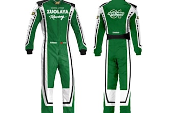 design your custom racing suit and helmet design set