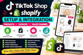 design shopify website, build shopify store, tiktok shop, whop, store marketing