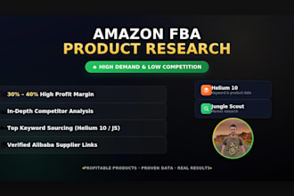 do amazon product research and winning product
