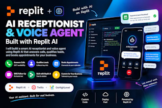 build an ai receptionist and voice agent for calls and appointments
