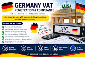 do germany vat registration, vat id, returns and eu vat compliance