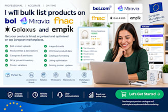 bulk list products bolcom miravia fnac galaxus empik european marketplaces