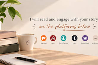 read and engage with your wattpad, ao3 or spirit story