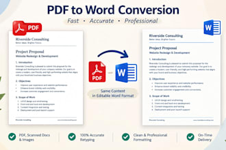 do accurate PDF, word conversion and document formatting