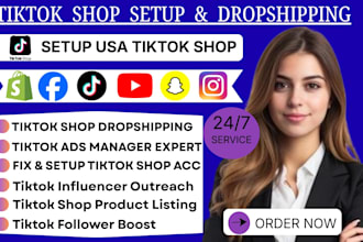set up tiktok shop, fix tiktok shop, tiktok shop setup