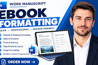 format your word manuscript into a polished ebook