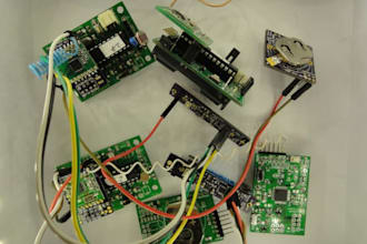 design low power lorawan iot sensor node pcb, hardware and embedded firmware