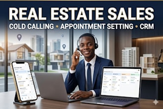 real estate pipeline sales closer appointment setting real estate cold caller