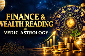 do finance and wealth reading with vedic astrology