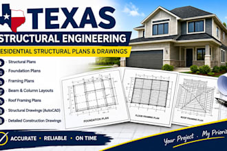 design texas structural engineering  residential structural plans drawings