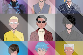make high quality nft art for you