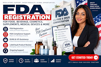 do fda registration compliances for you US agent service fsvp agent and label