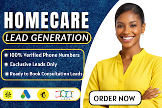 generate home care leads, elderly care and senior care leads