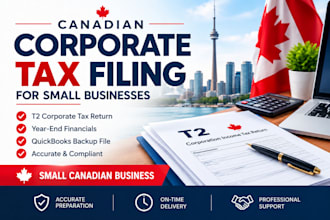 prepare corporation tax filing for your small canadian business