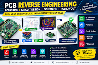pcb reverse engineering, pcb clone, circuit design, schematic, pcb layout