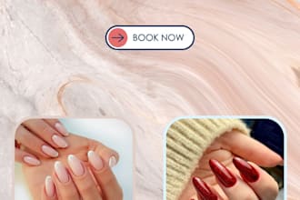 design instagram posts and stories for your beauty business