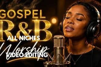 record professional gospel choir singer and vocals harmony