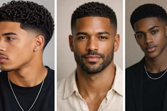 create stunning ai fashion model, ai photoshoot, ai headshot ai photo