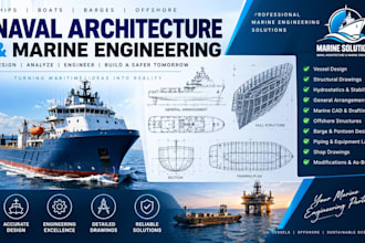 design ship boat and marine engineering plans